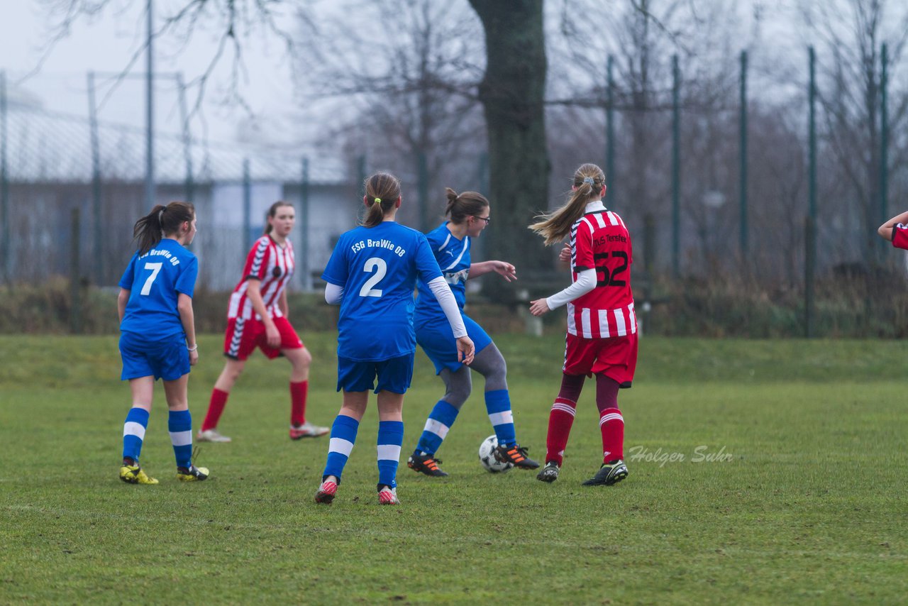 Bild 104 - C-Juniorinnen FSG-BraWie 08 - TuS Tensfeld : Ergebnis: 0:8